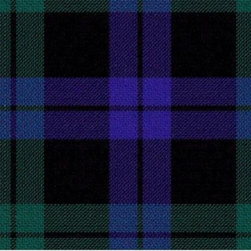 Campbell of Lochawe Tartan Scarf, Shawl & Kilt Fabric - Authentic Scottish Clan Tartan for Highland Dress, Weddings & Celtic Events