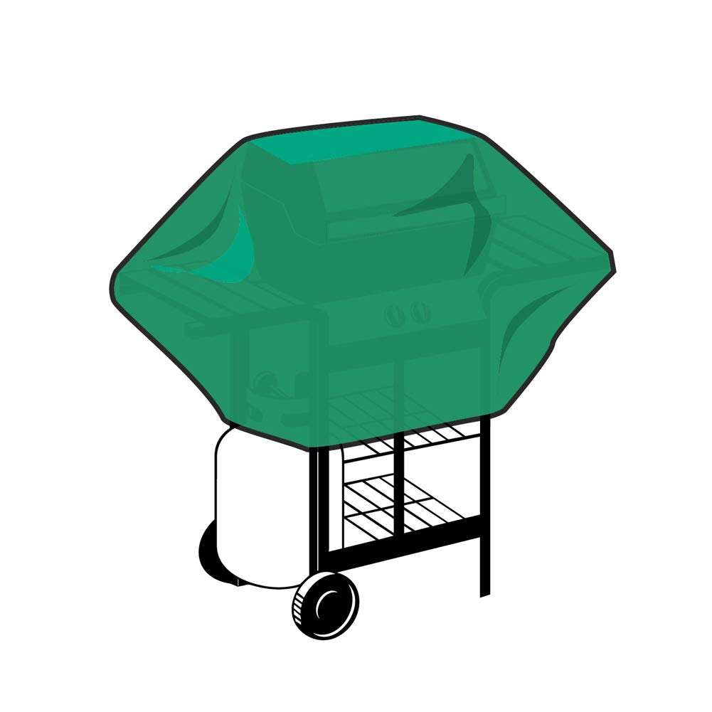Seasonal Outdoor Patio Furniture Covers with Drawstring - Windproof, Waterproof & Snowproof Protection for Chairs, Tables & Grills (Green) | Perfect for Backyard, Deck & Garden Use