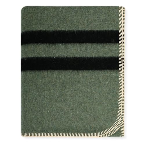 Fern Green - Black Stripes