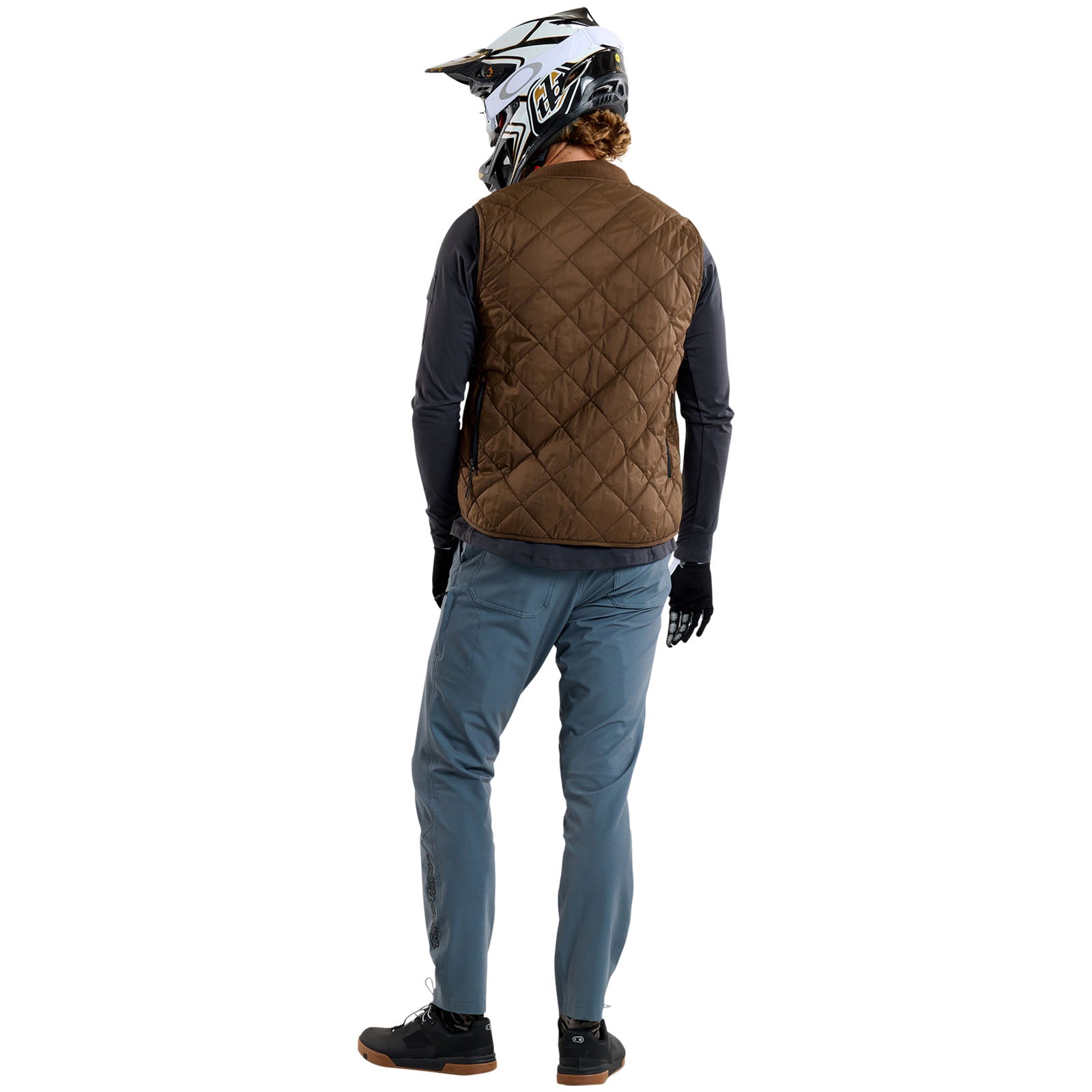 Ruckus Ride Vest Mono Chocolate - Durable Motorcycle Riding Jacket for Men & Women - Perfect for Adventure, Commuting & Street Riding