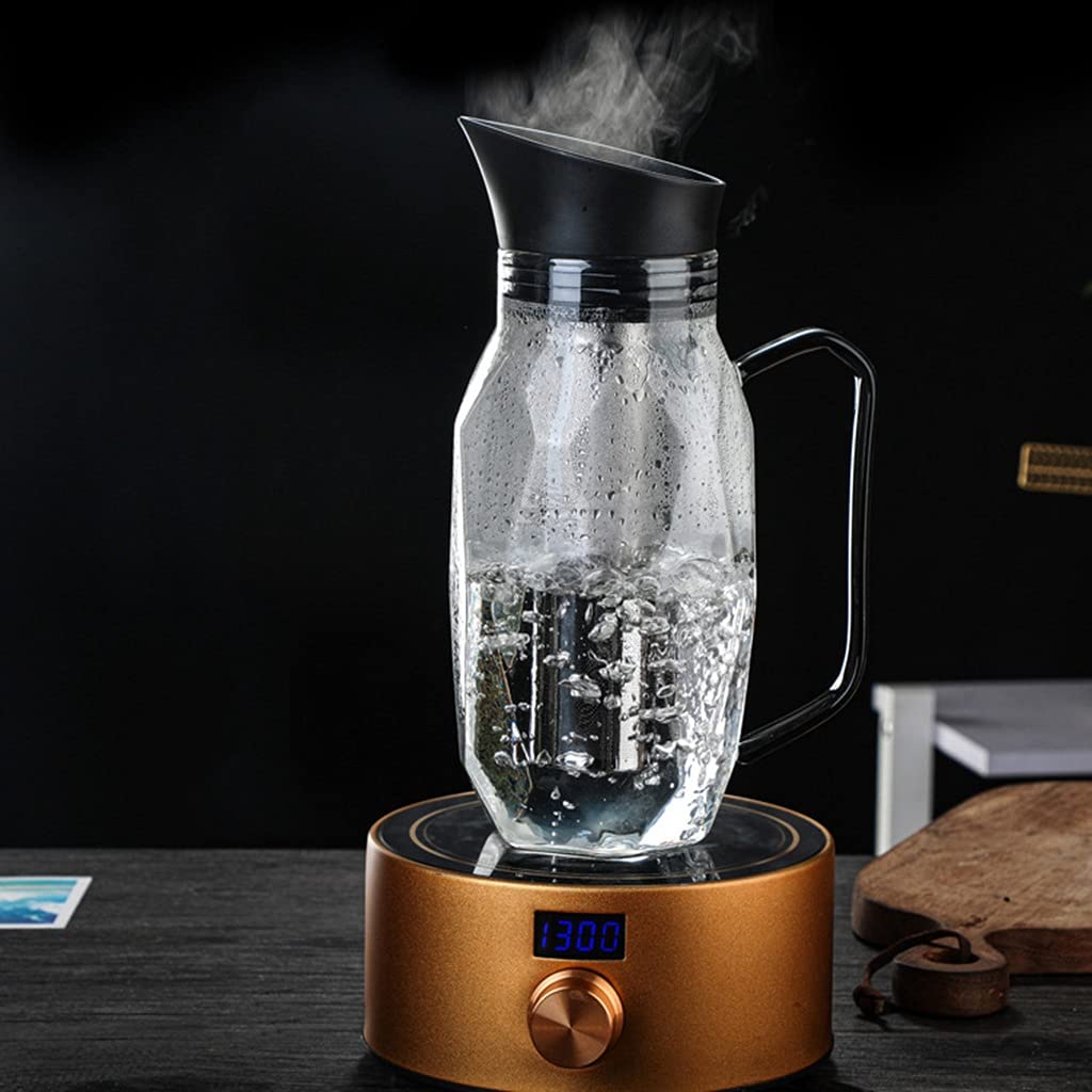Premium Cold Brew Coffee Maker 1.5L/50.7oz - Airtight Iced Coffee Pitcher with Removable Tea Infuser - Perfect for Homemade Cold Brew, Iced Tea & Refreshing Drinks - Ideal for Office, Home Kitchen & Outdoor Picnics