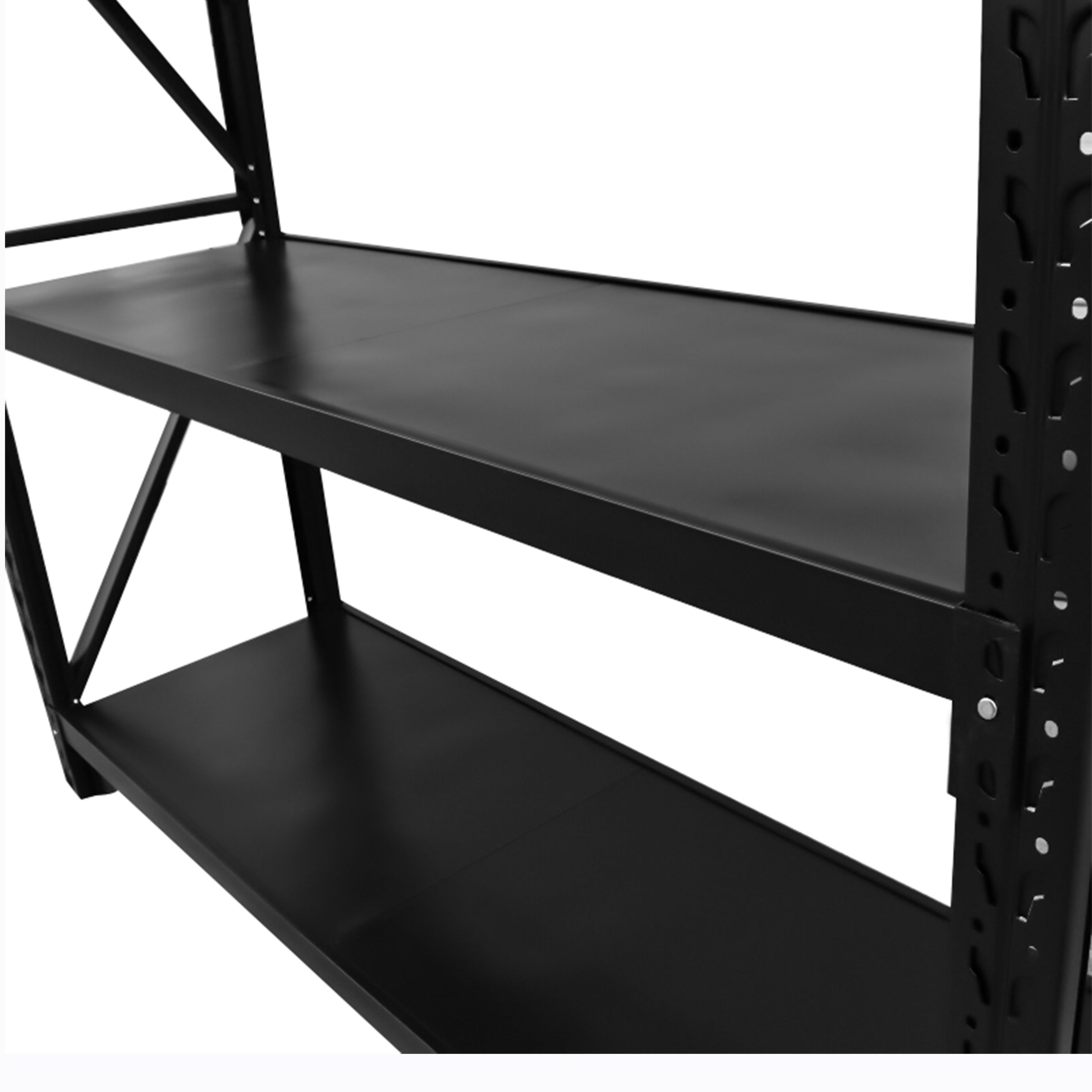 6ft x 6.5ft x 1.6ft Heavy Duty Garage Shelving Unit 1800KG Capacity - Metal Storage Rack for Garage Organization, Workshop, Warehouse & Home Storage Solutions