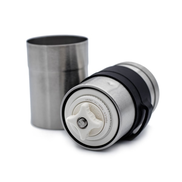 Porlex Mini II Hand Coffee Grinder - Compact Manual Burr Mill for Espresso, French Press, and Pour Over Brewing - Perfect for Home, Office, and Travel Use