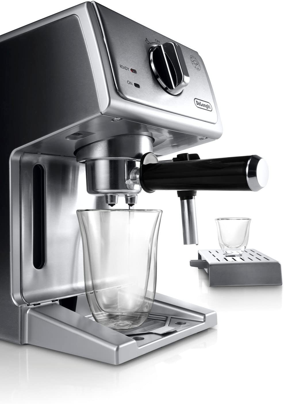 De'Longhi Premium Espresso & Cappuccino Machine with Adjustable Milk Frother - Perfect for Home Baristas & Coffee Lovers (Ideal for Kitchens, Offices & Gifts)
