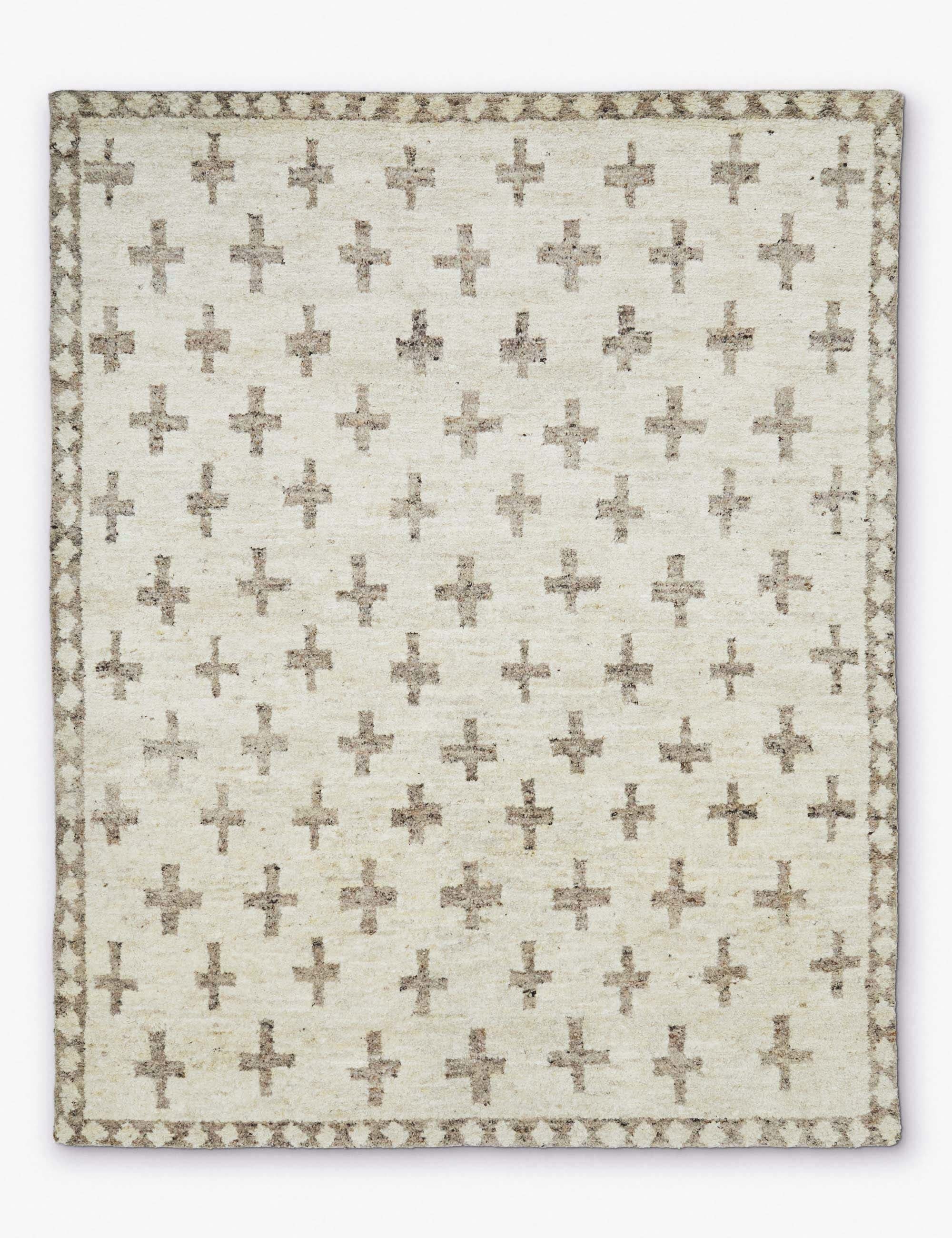 Handmade Acoma Wool Rug - Traditional Southwestern Style Area Rug for Living Room, Bedroom & Dining Room Decor