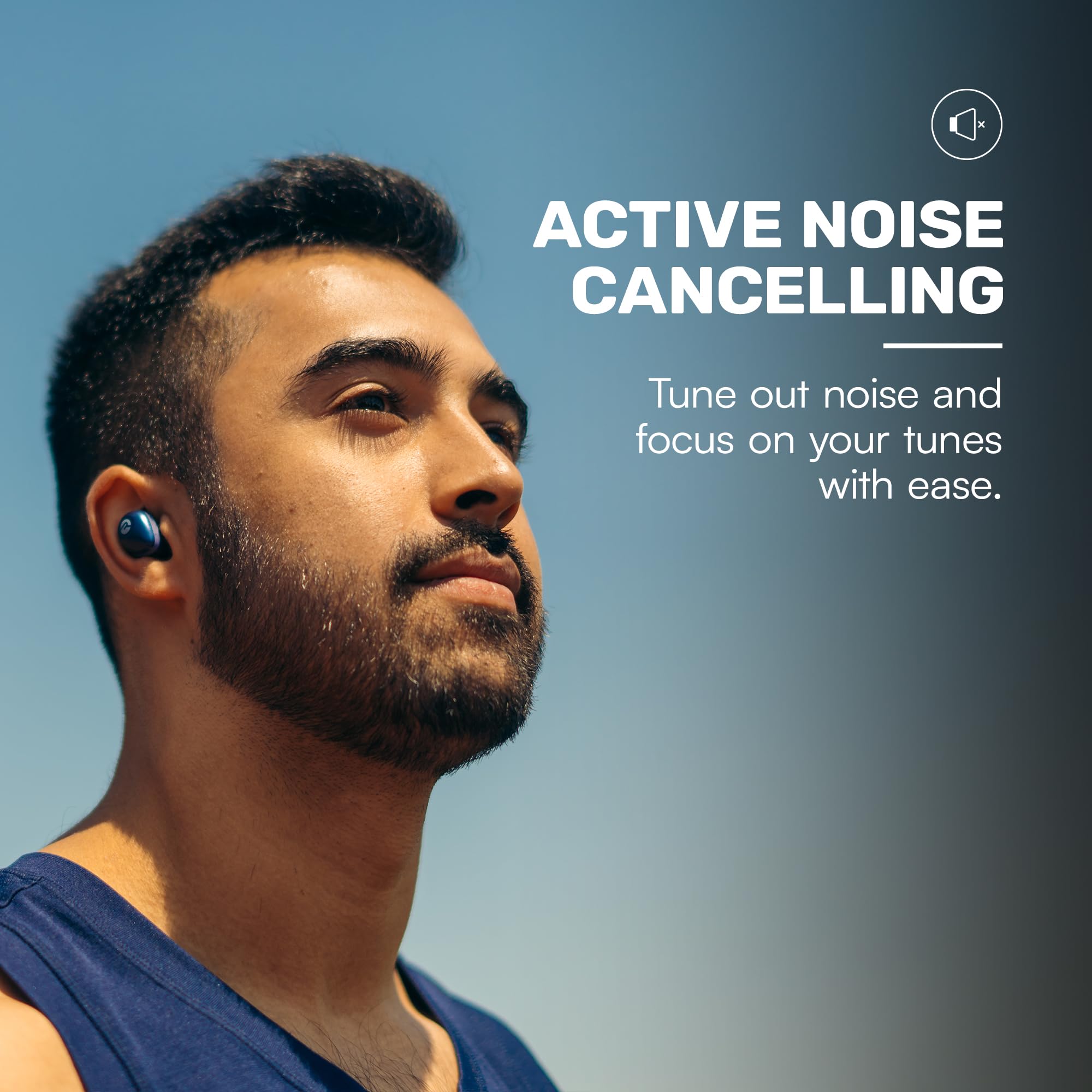 Raycon Fitness Bluetooth True Wireless Earbuds - Green | Sweatproof Wireless Earbuds for Running, Gym & Workouts | Secure Fit Earphones with Long Battery Life