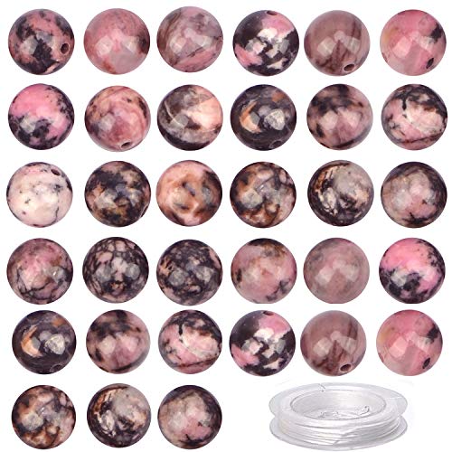 Pink Black Rhodonite