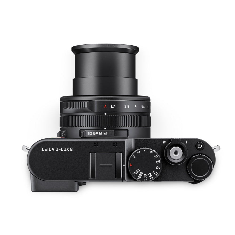 Leica D Lux 8 Digital Camera - 4K Video, 17MP, Compact & Lightweight (Black) - Perfect for Travel, Street Photography & Vlogging