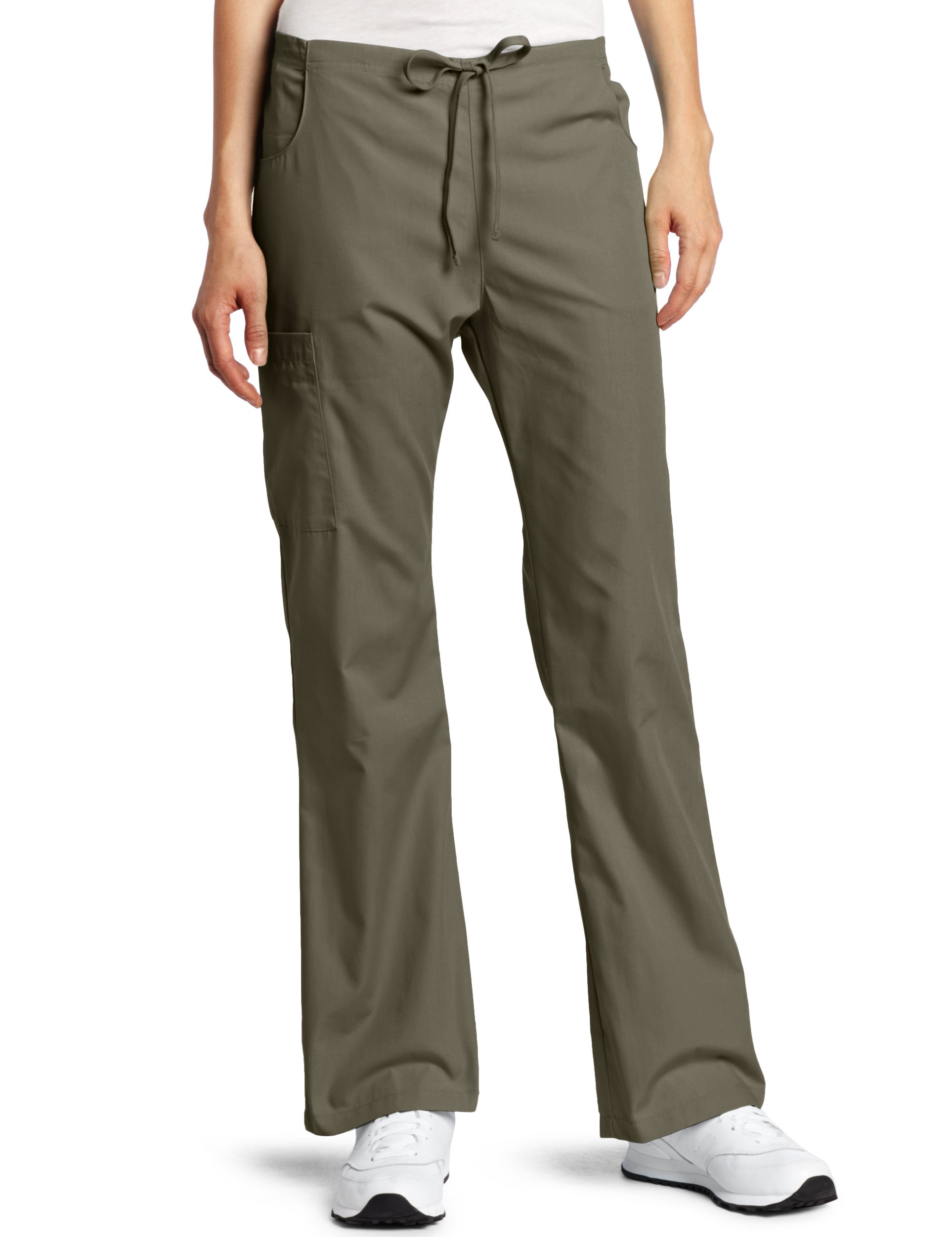 Dickies Women's Stretch Cargo Scrub Pants with Elastic Waist - Comfortable Medical Work Pants for Nurses, Doctors & Healthcare Professionals