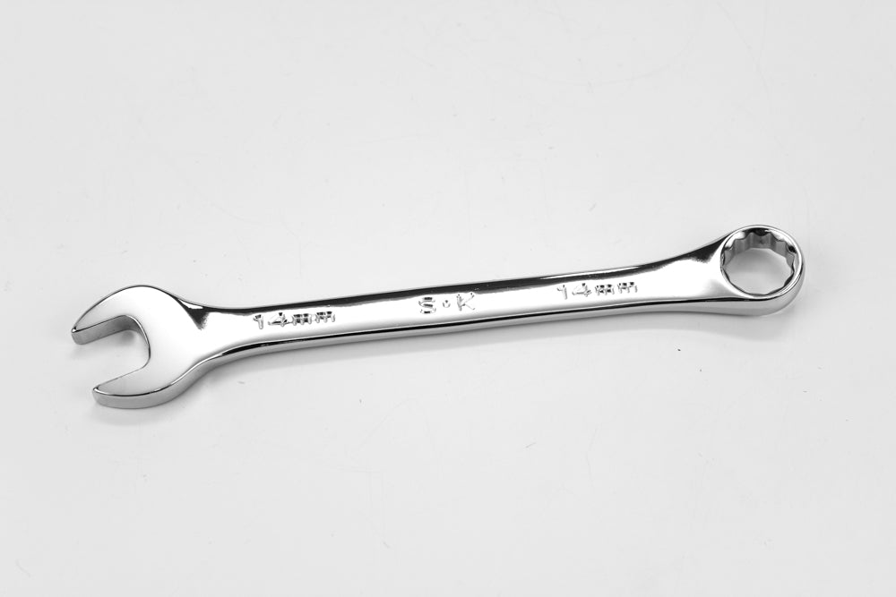 14mm 12-Point Metric Combination Chrome Wrench - Professional Grade Tool for Automotive Repair, Plumbing & Mechanical Maintenance