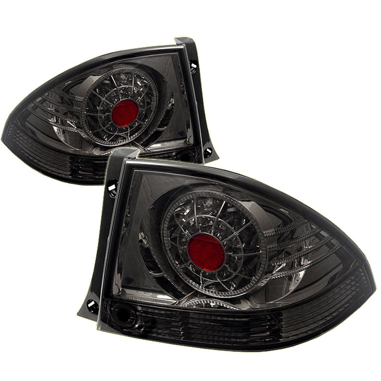 Spyder 5005847 LED Tail Lights - Smoke for 2001-2003 Lexus IS 300 | High-Performance Aftermarket Brake Lights | Perfect for Night Driving & Car Customization