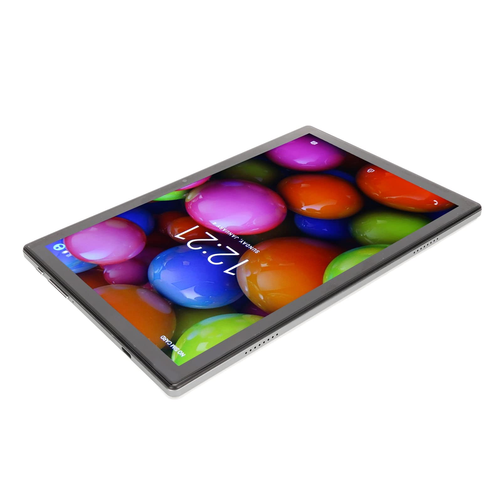 AMONIDA 10.1 Inch Android Tablet with 8MP+20MP Dual Camera, 2.4G/5G WiFi, 64GB Storage - Perfect for Online Learning, Video Calls & Entertainment (UK Plug) - Ideal for Students, Remote Work & Home Use
