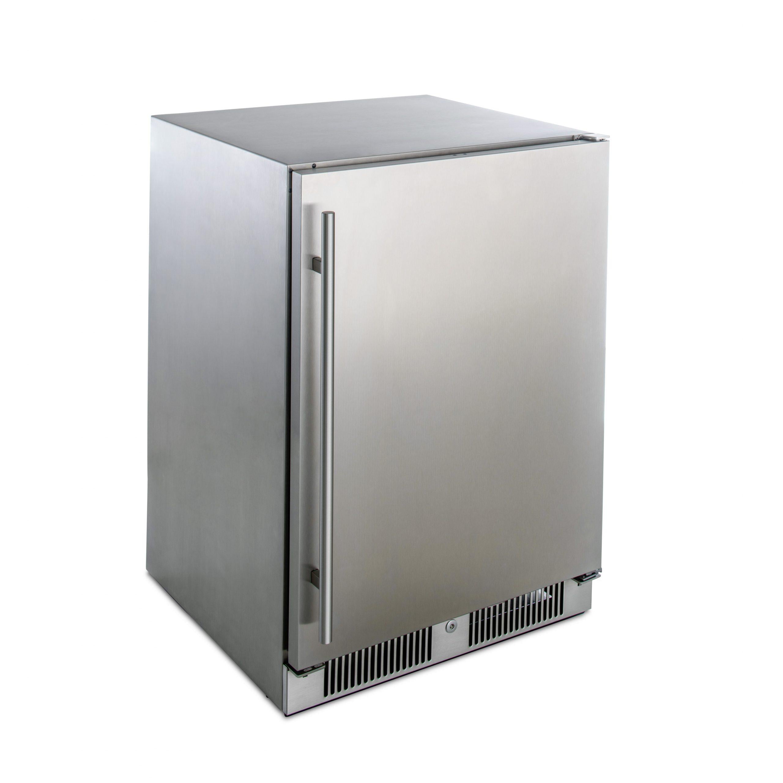Blaze Grills BLZSSRF55 24-Inch Stainless Steel Outdoor Refrigerator for Patio, Backyard, and BBQ Parties - Perfect for Outdoor Entertaining and Poolside Storage