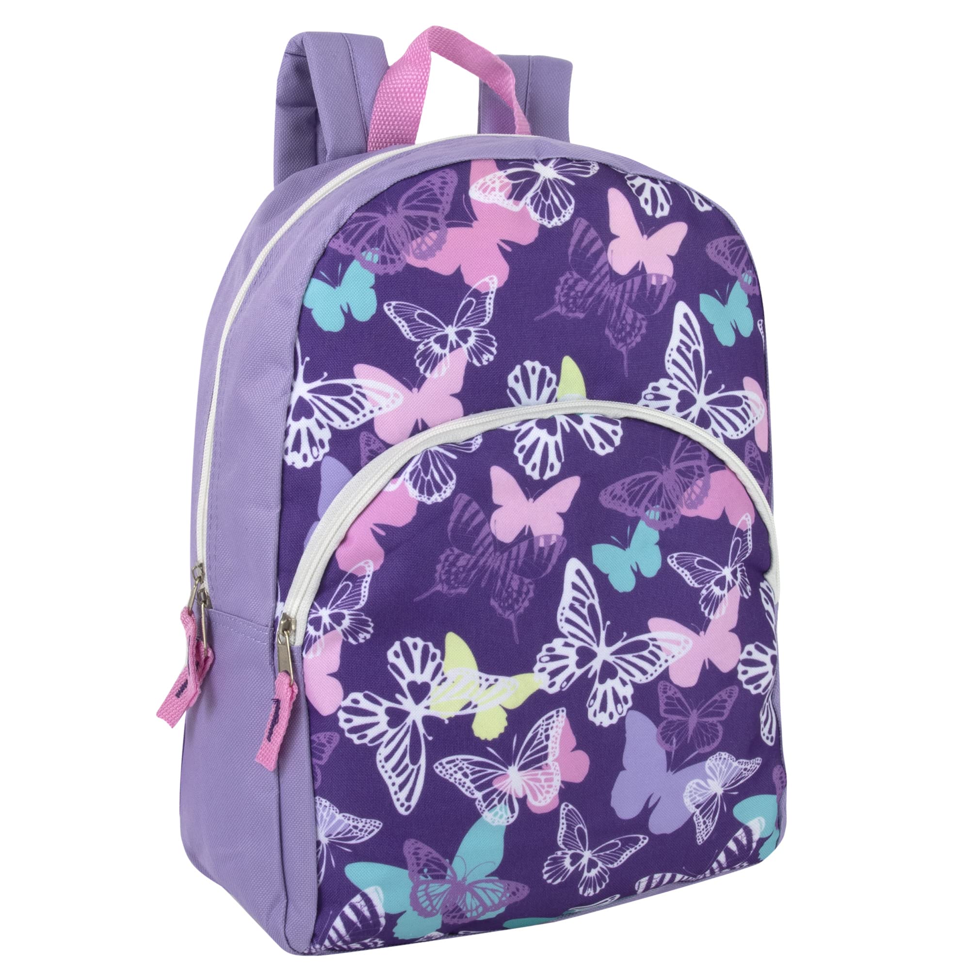 **Trail Maker 15 Inch Kids Backpack for Boys & Girls - Adjustable Padded Straps, Durable School Backpack for Preschool, Kindergarten & Elementary - Perfect for School, Travel & Outdoor Adventures**