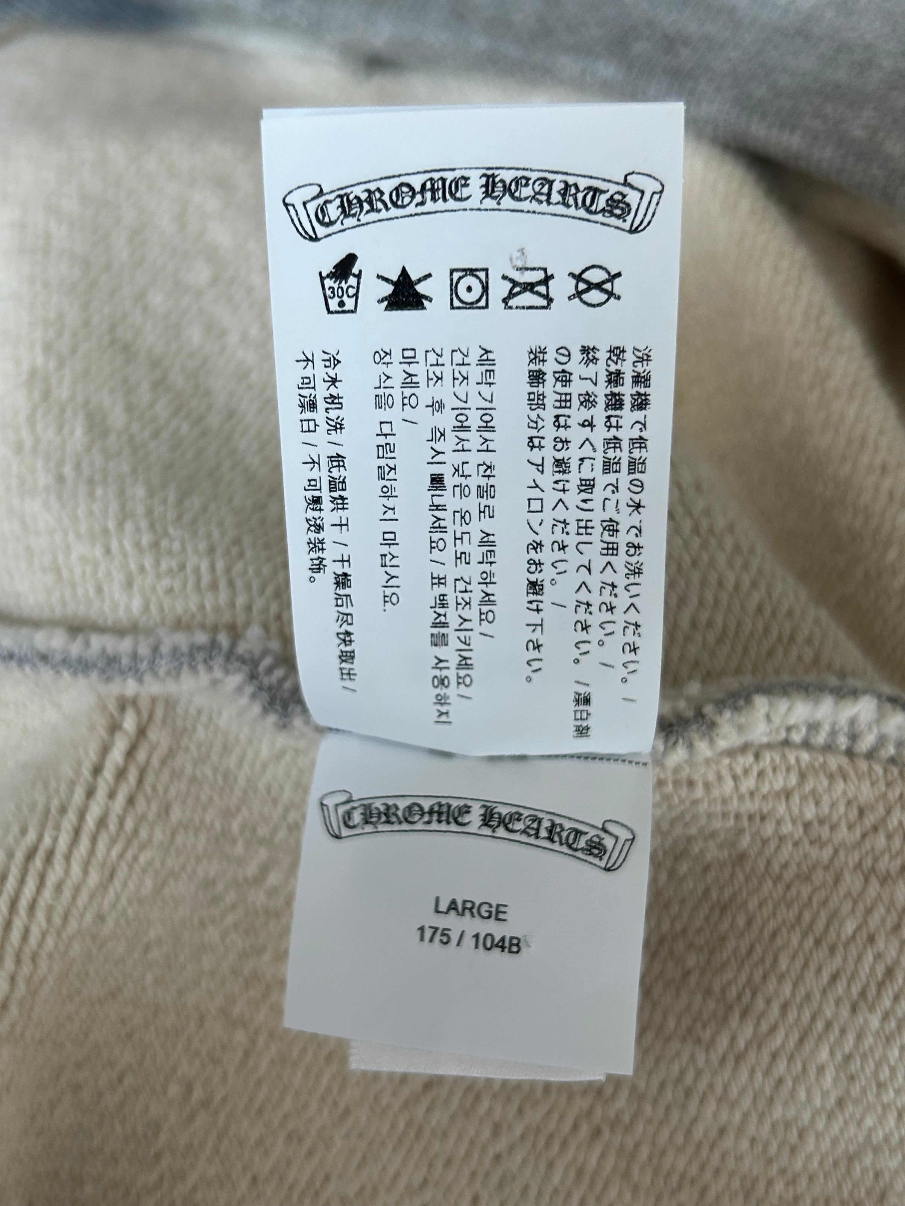 Chrome Hearts Grey & Black Triple Cross CH Logo Embroidered Hoodie for Men - Gothic Streetwear Fashion for Casual Wear & Urban Style