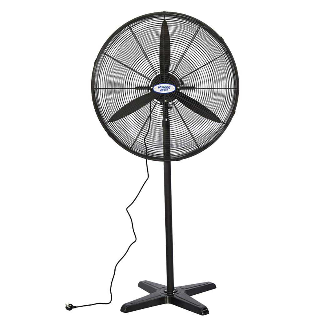 Industrial Metal Stand Floor Fan with Copper Motor - 3 Speed Settings, Oscillating Pedestal Fan for Office & Living Room - Quiet Cooling for Home, Workspace & Commercial Use