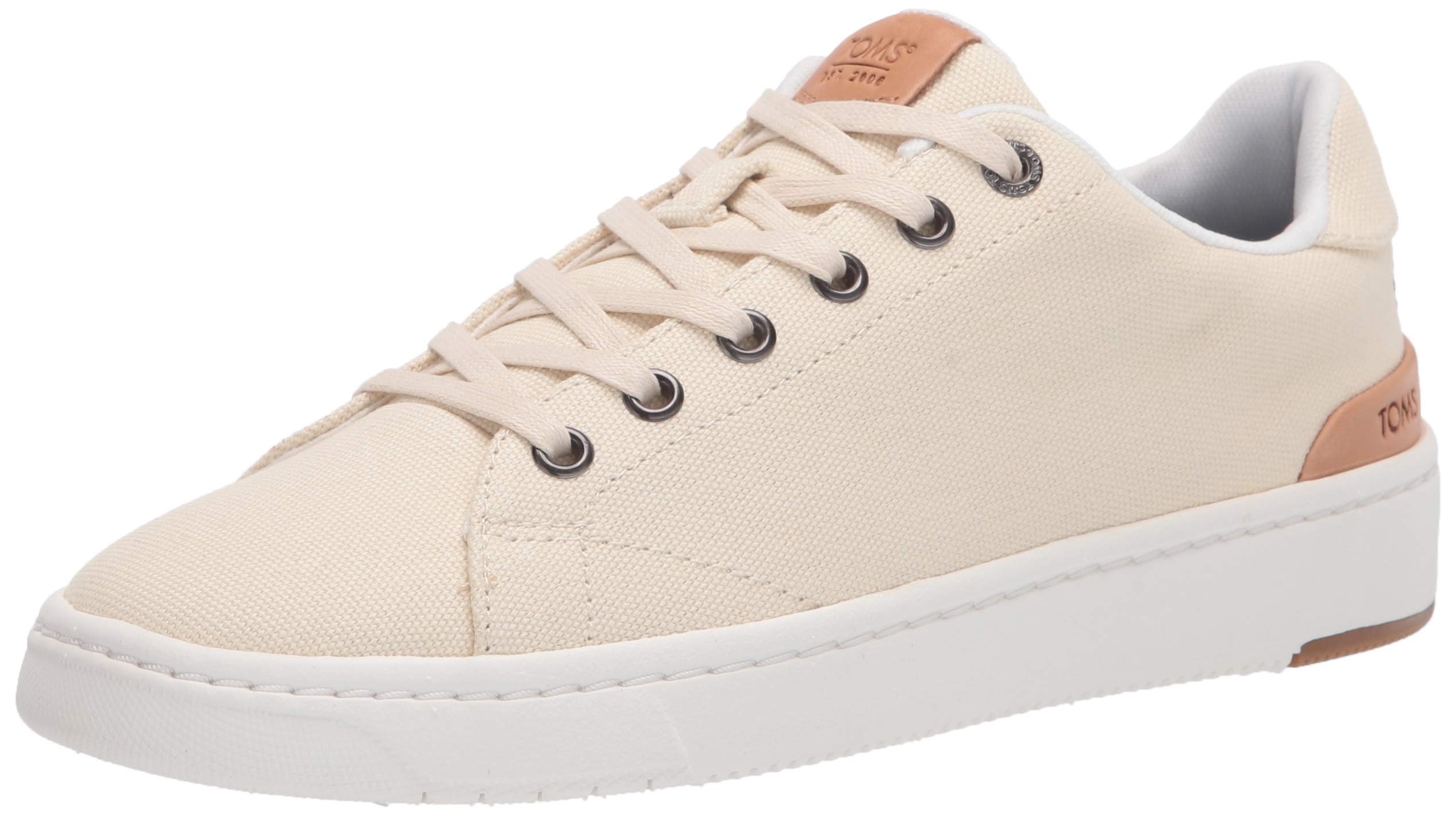 TOMS Men's Travel Lite Low Lace-Up Sneakers - Lightweight Casual Walking Shoes for Men - Black | Perfect for Travel, Work & Everyday Comfort