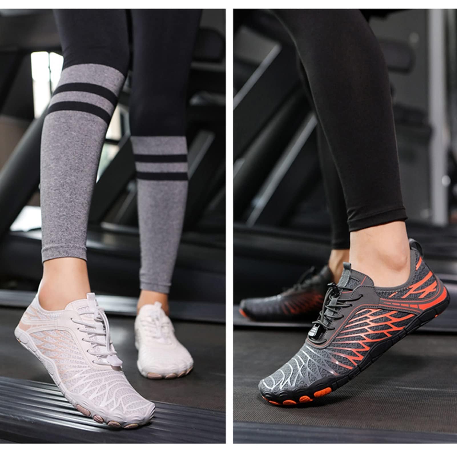 Women's Barefoot Shoes - Lightweight Hiking & Water Shoes for Walking, Swimming, Beach - Non-Slip Aqua Socks for Outdoor Activities, Yoga & Travel