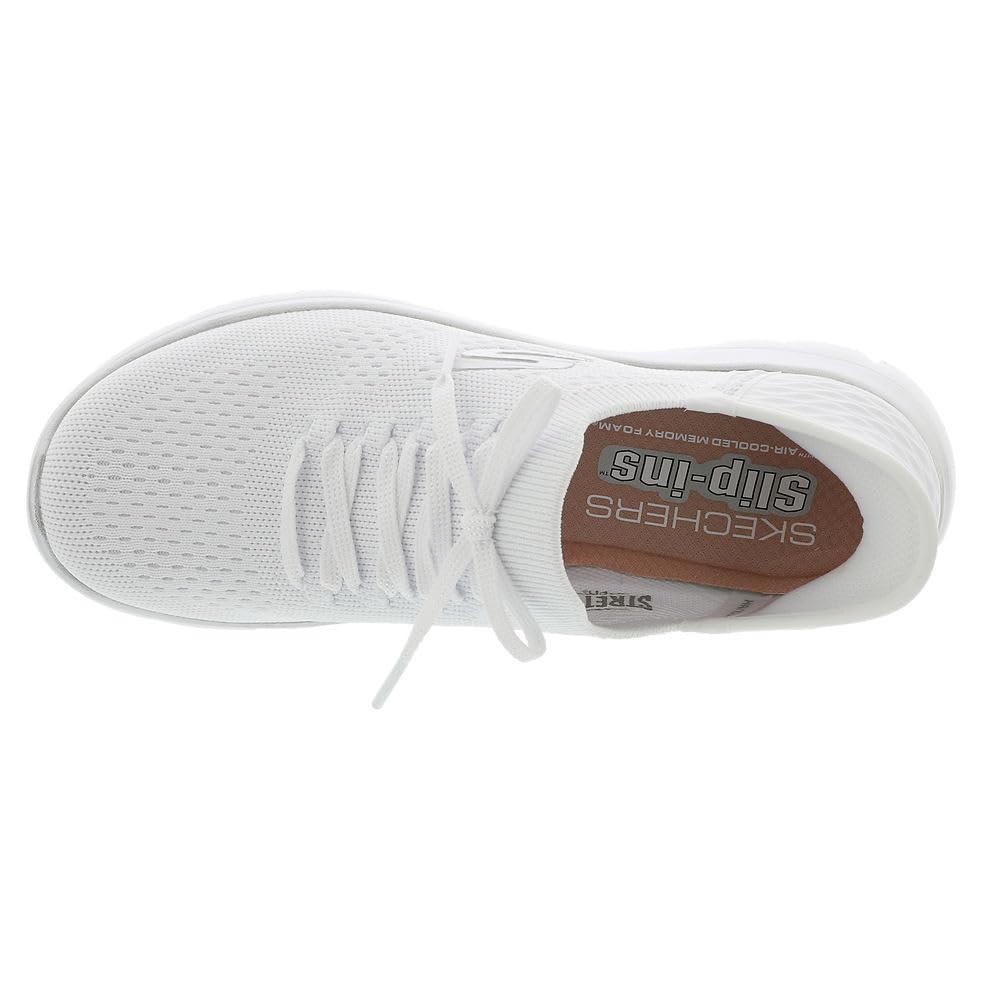 Skechers Women's Hands Free Slip-On Summits Sneakers - Comfortable Walking Shoes for Women, Lightweight Slip-Ins with Arch Support - Perfect for Travel, Work & Everyday Wear