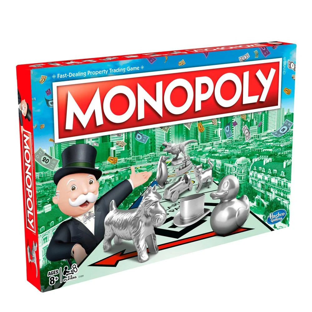Monopoly Classic Board Game - Family Fun Strategy Game for Kids & Adults - Perfect for Game Nights & Family Gatherings