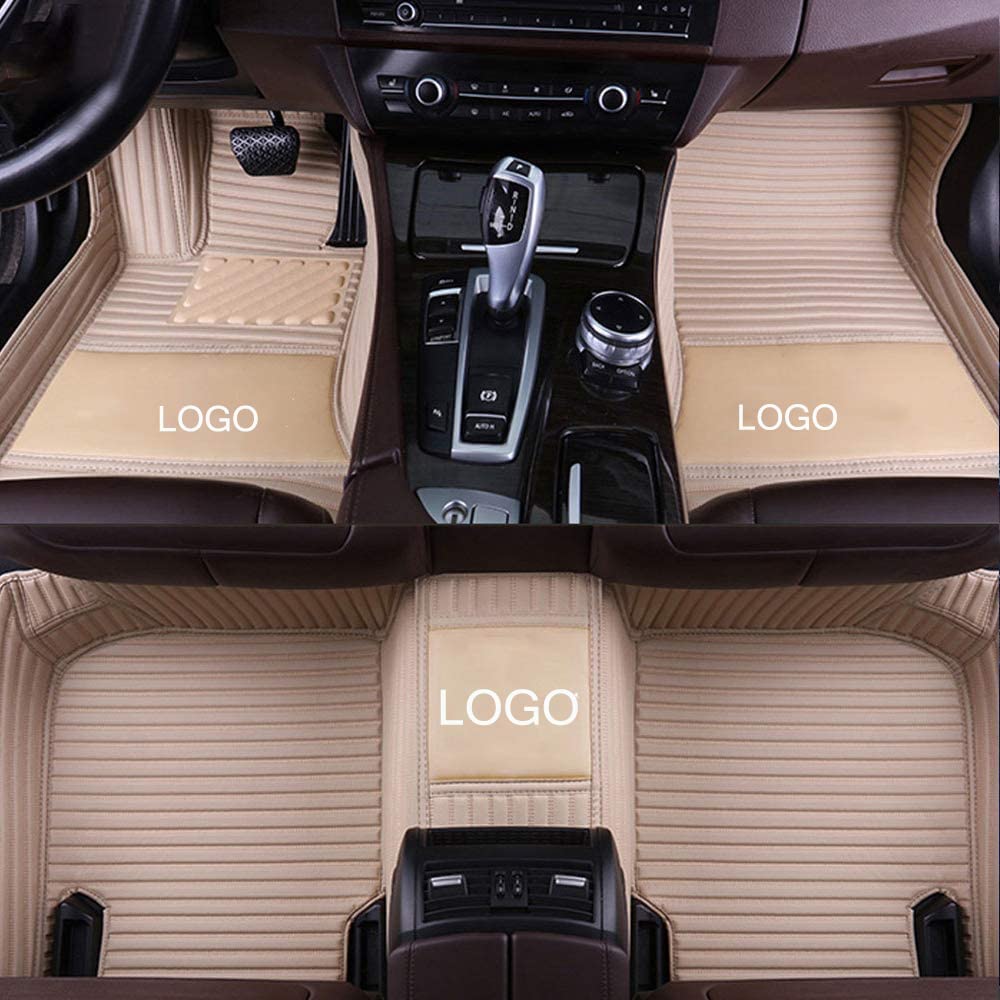 Premium All-Weather Floor Mats for Dodge Caliber/Viper/Magnum/Ram/Caravan/Charger (2007-2018) - Waterproof Full Coverage Custom Car Mats - Perfect for Road Trips, Daily Commutes & Off-Road Adventures