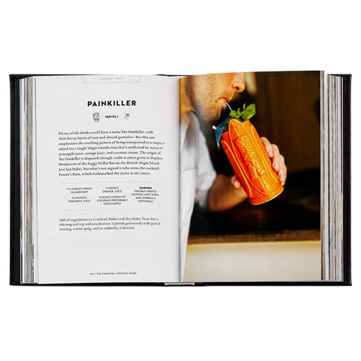 The Essential Cocktail Book - Classic & Modern Drink Recipes for Home Bartenders | Perfect for Parties, Entertaining & Mixology Enthusiasts