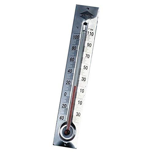 United Scientific Supplies THMC02 - 120 Pack Metal Back Student Thermometers for Science Labs, Classrooms & Home Experiments | Accurate & Durable for Chemistry, Biology & Physics Studies