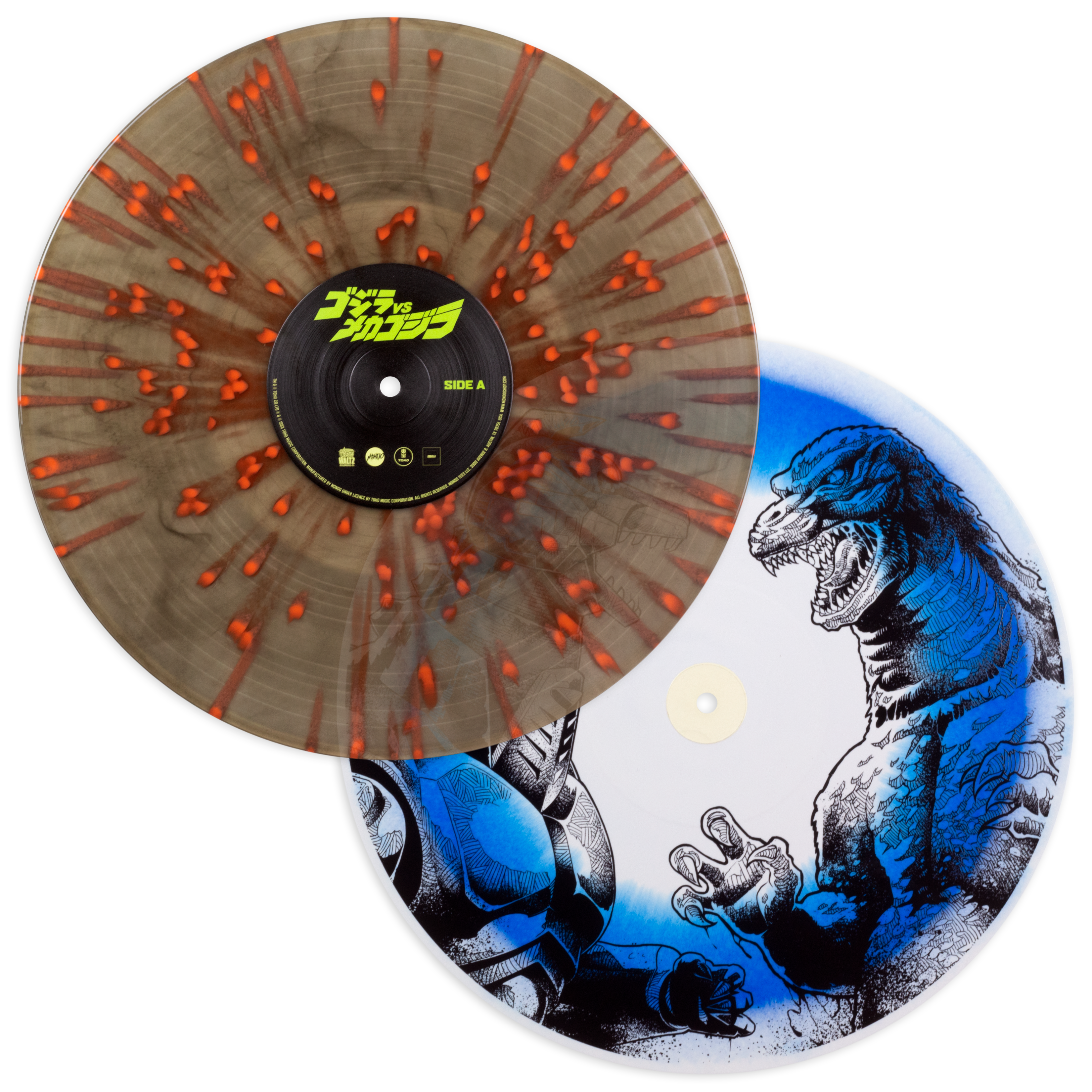 Godzilla Vs Mechagodzilla 2 Original Motion Picture Soundtrack 2XLP Vinyl Record - Limited Edition Movie Score for Collectors & Film Enthusiasts | Perfect for Home Theater & Music Listening Sessions