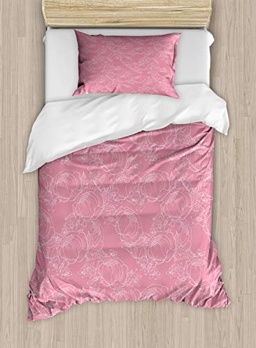 Pastel Pink and White