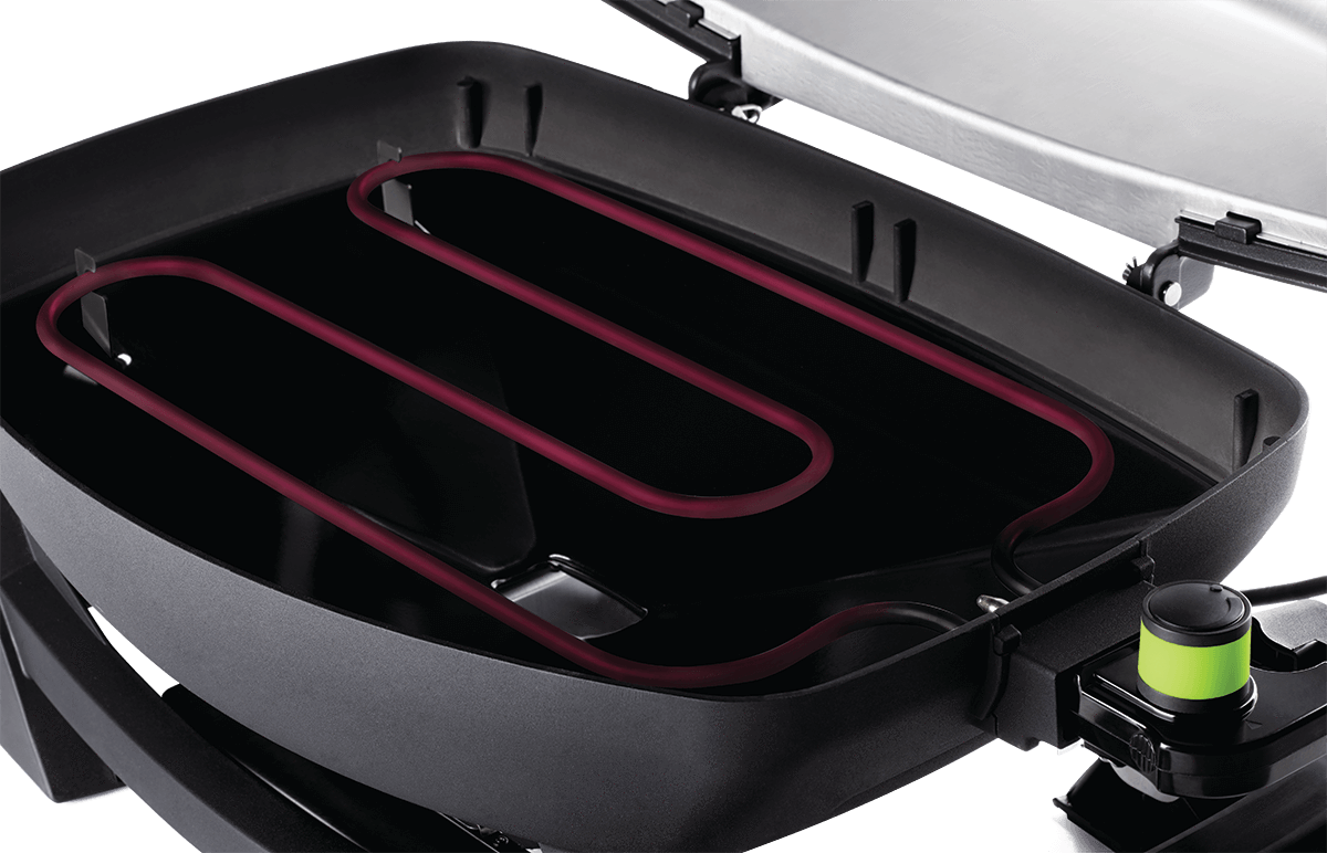 Napoleon TravelQ PRO 285E Portable Electric Grill - Black | Compact Outdoor BBQ Grill for Camping, Tailgating & Patio Cooking