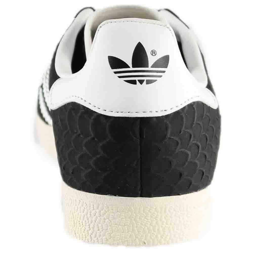 Adidas Women's Gazelle Sneakers - Black Casual Shoes Size 9.5 B | Comfortable Athletic Walking & Everyday Wear for Women