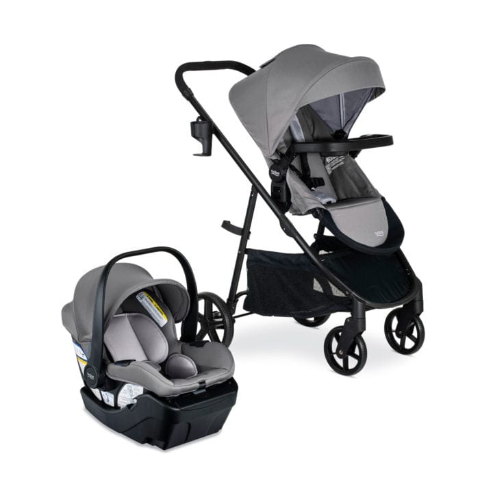 Britax Willow Brook Travel System - Lightweight Stroller & Infant Car Seat Combo for Safe & Convenient Travel | Perfect for Newborns, Toddlers, and On-the-Go Parents