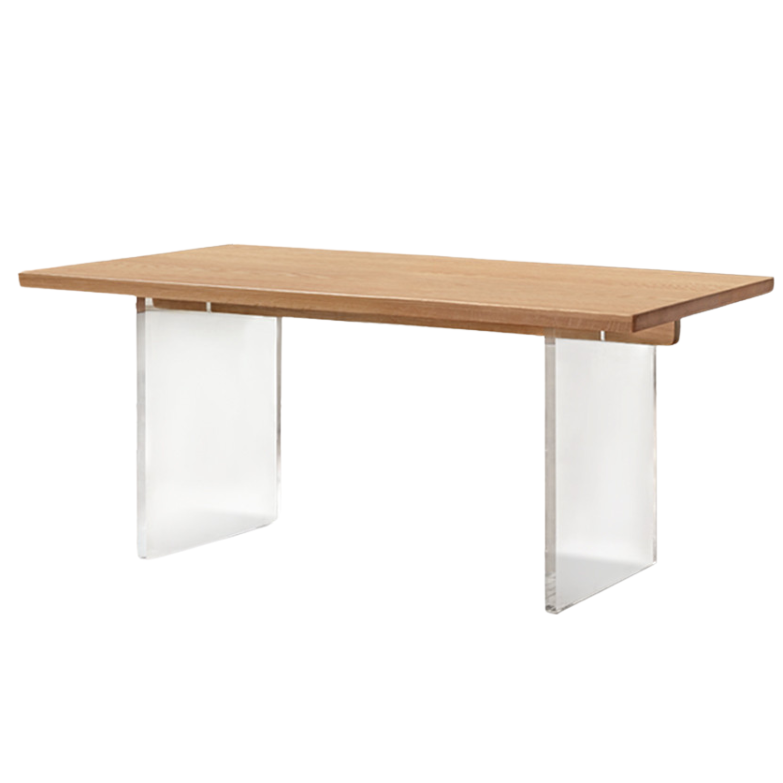 70.8x35.4x29.5 inch / 180x90x75 cm / Natural Wood Color / Oak Suspended dining table