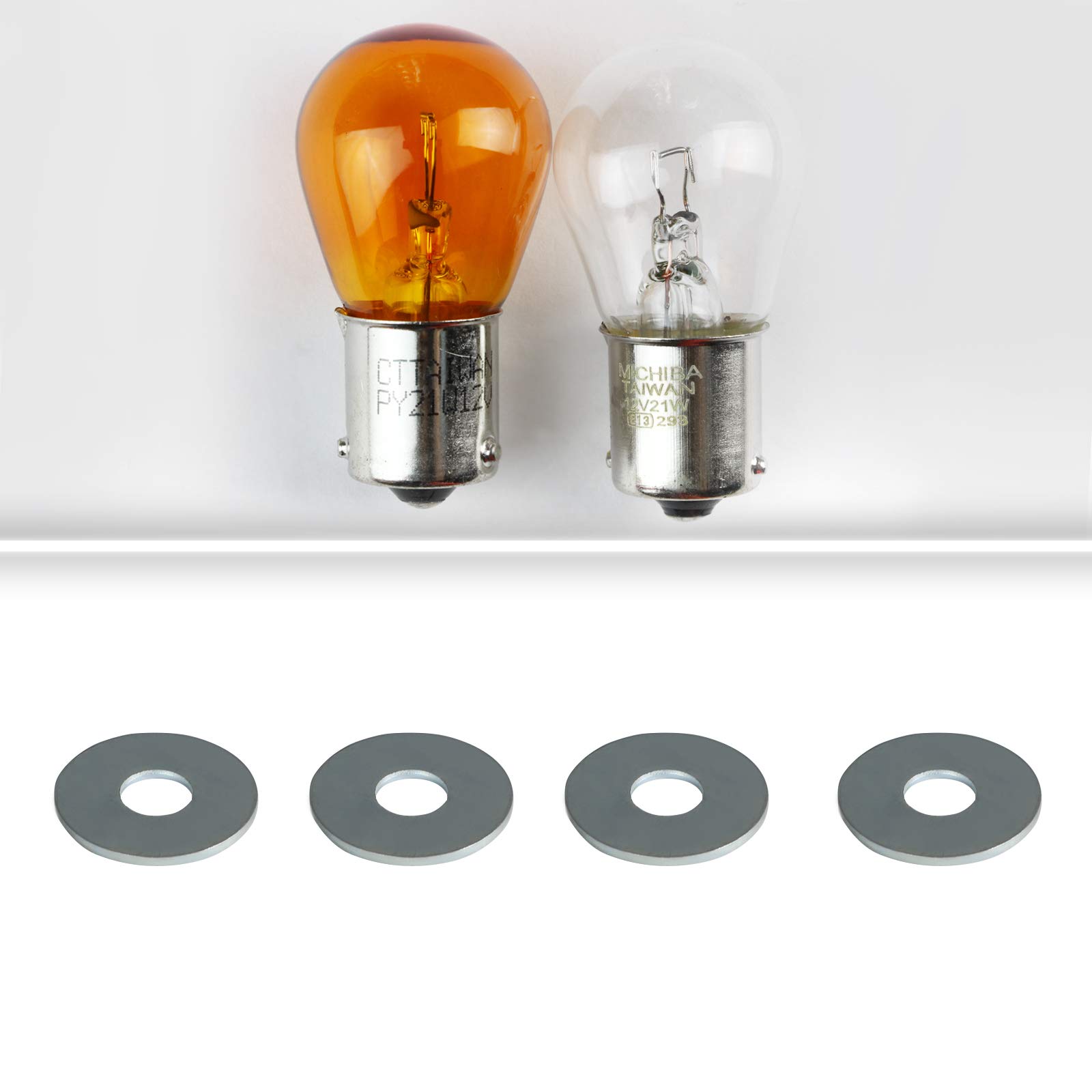 98-05 Car LED Tail Lights - Red Clear Brake Lamps for Improved Visibility & Safety | Perfect for Night Driving & Custom Car Upgrades