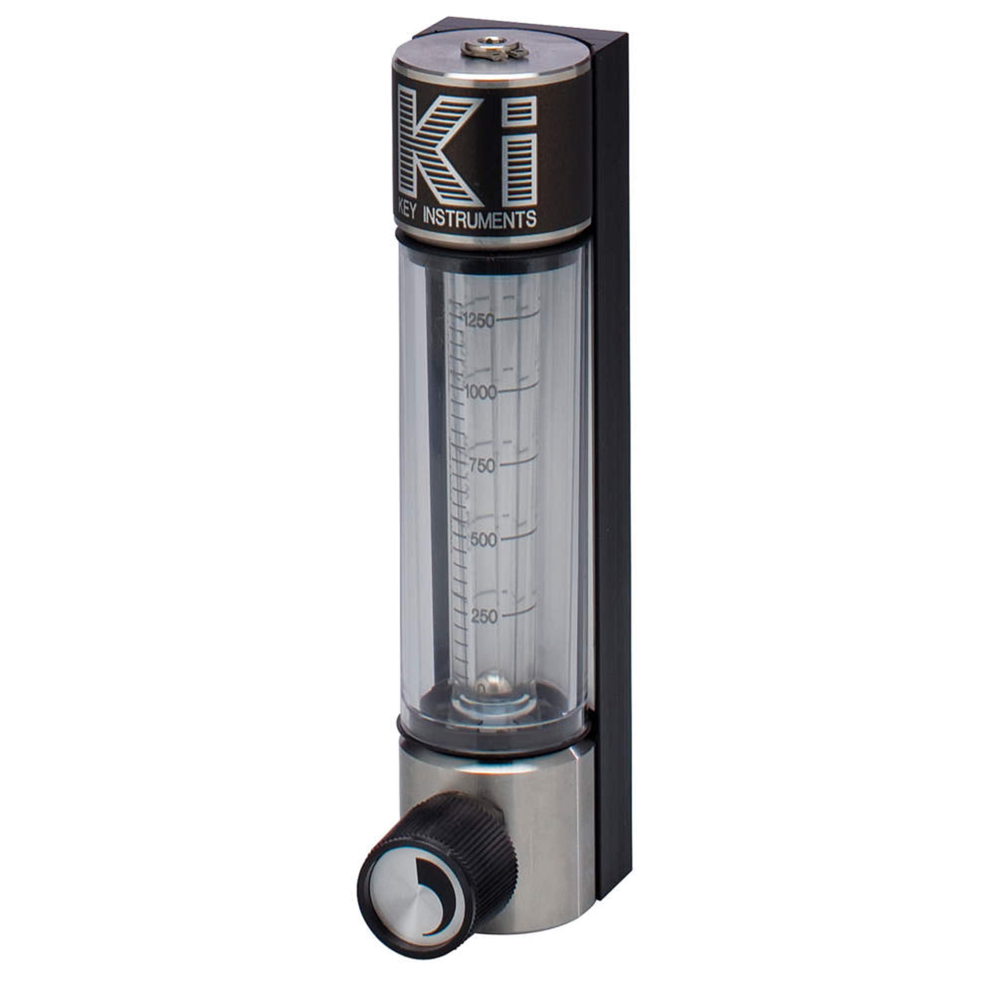 Precision Glass Air Flowmeter 2-50 LPM (Liters Per Minute) - Accurate Gas Flow Measurement for Laboratories, Aquariums & Industrial Applications