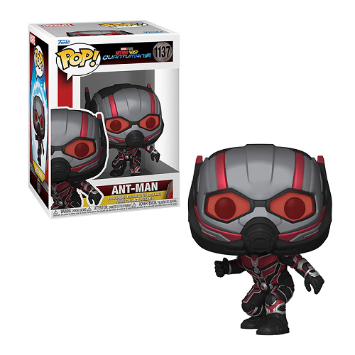 Funko Pop! Ant-Man & The Wasp: Quantumania - Ant-Man #1137 Collectible Vinyl Figure | Marvel Movie Merchandise for Fans & Collectors | Perfect for Display, Gifts, and Comic Conventions