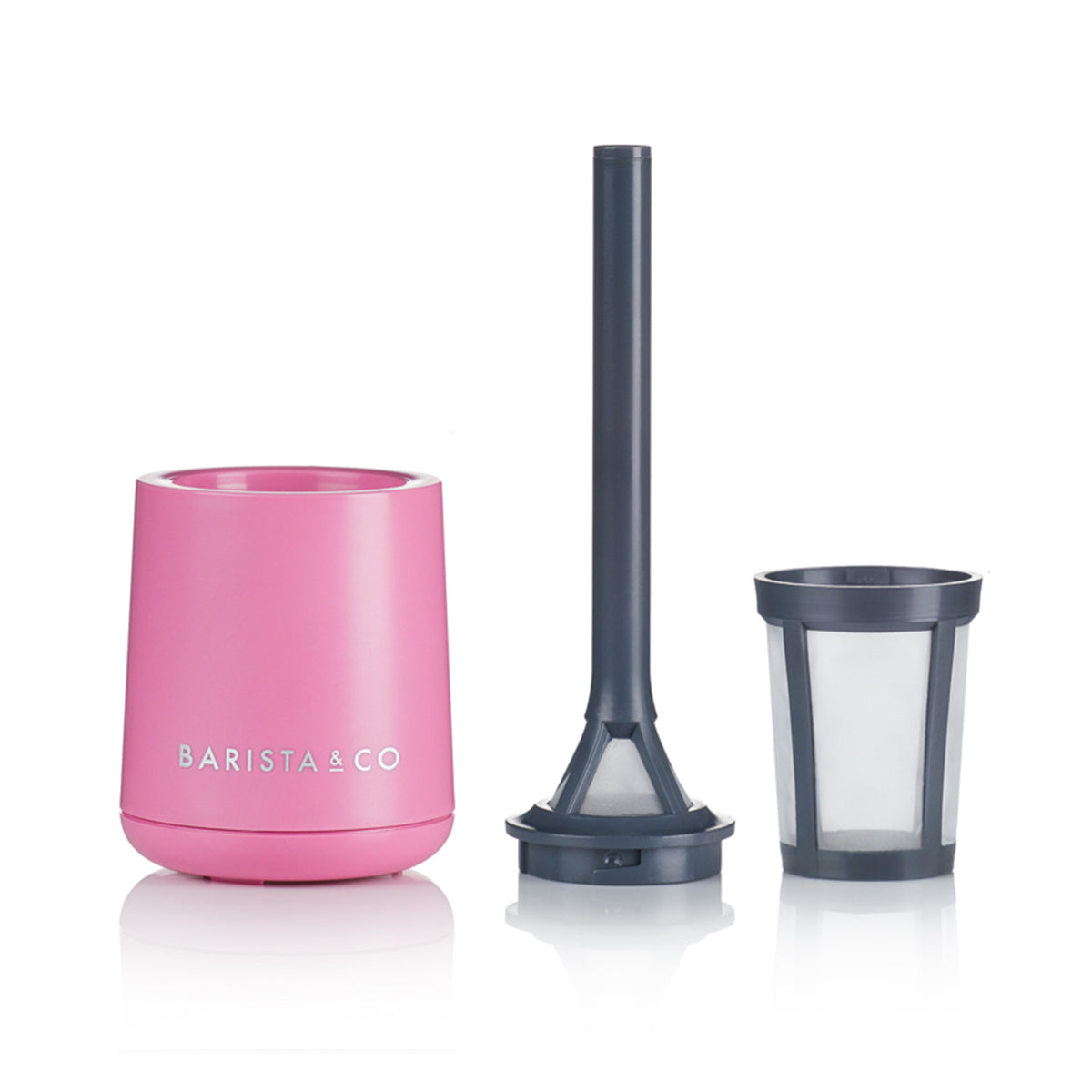 BARISTA & CO Twist Press Coffee Maker - Manual Espresso Press for Home, Office & Travel - Perfect for Coffee Enthusiasts & Baristas
