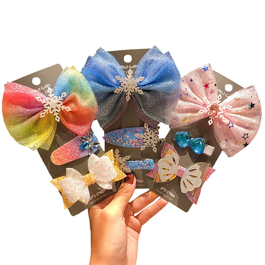 EEPLE BERRY Colorful Alloy Metal Hair Clips Set - Mix Shapes Hairpins for Women & Girls | Fashion Hair Accessories for Party, Wedding, Birthday Gifts (Style 5)