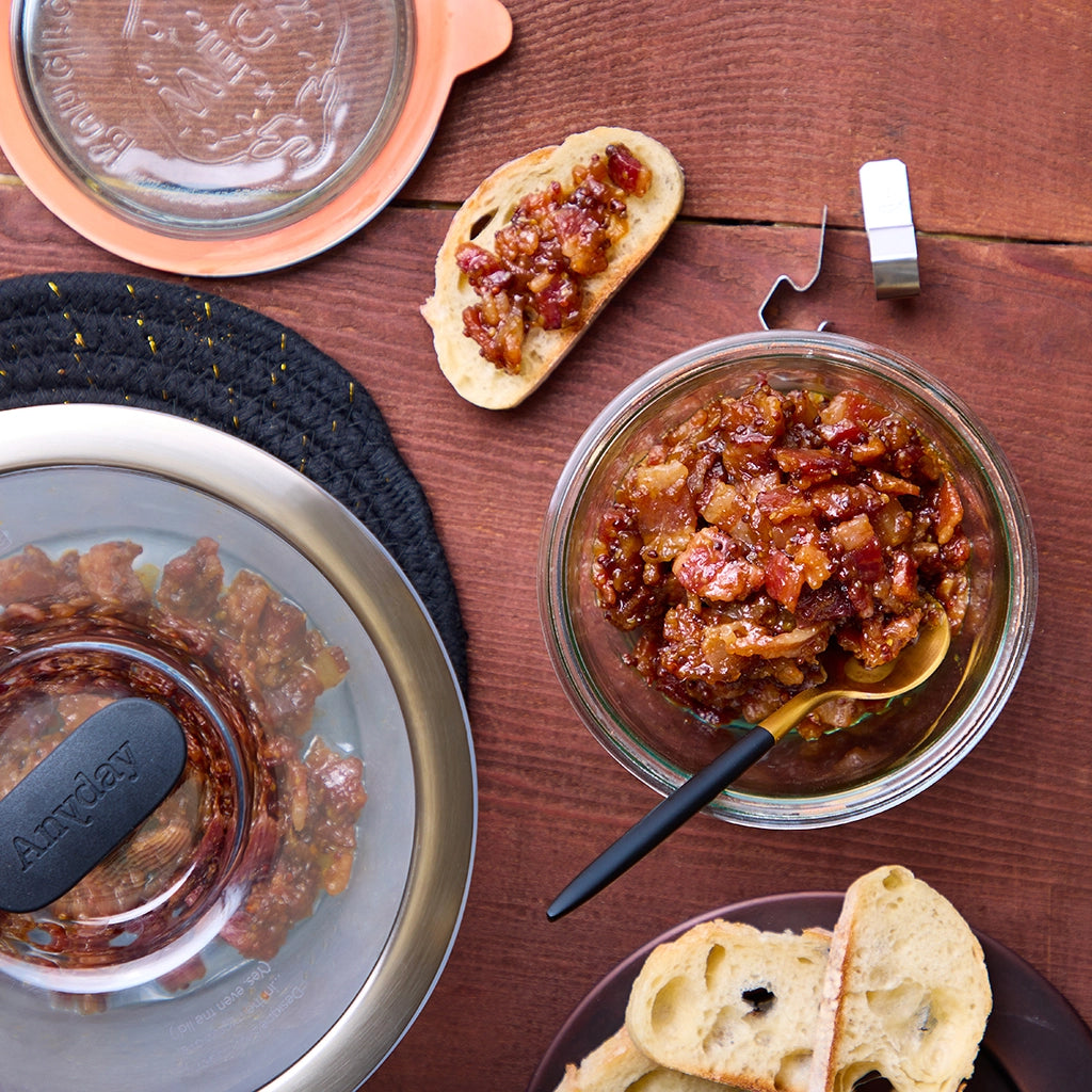 Delicious Bacon & Onion Jam - Gourmet Spread for Burgers, Sandwiches & Charcuterie Boards | Perfect for Breakfast, BBQ & Gifts