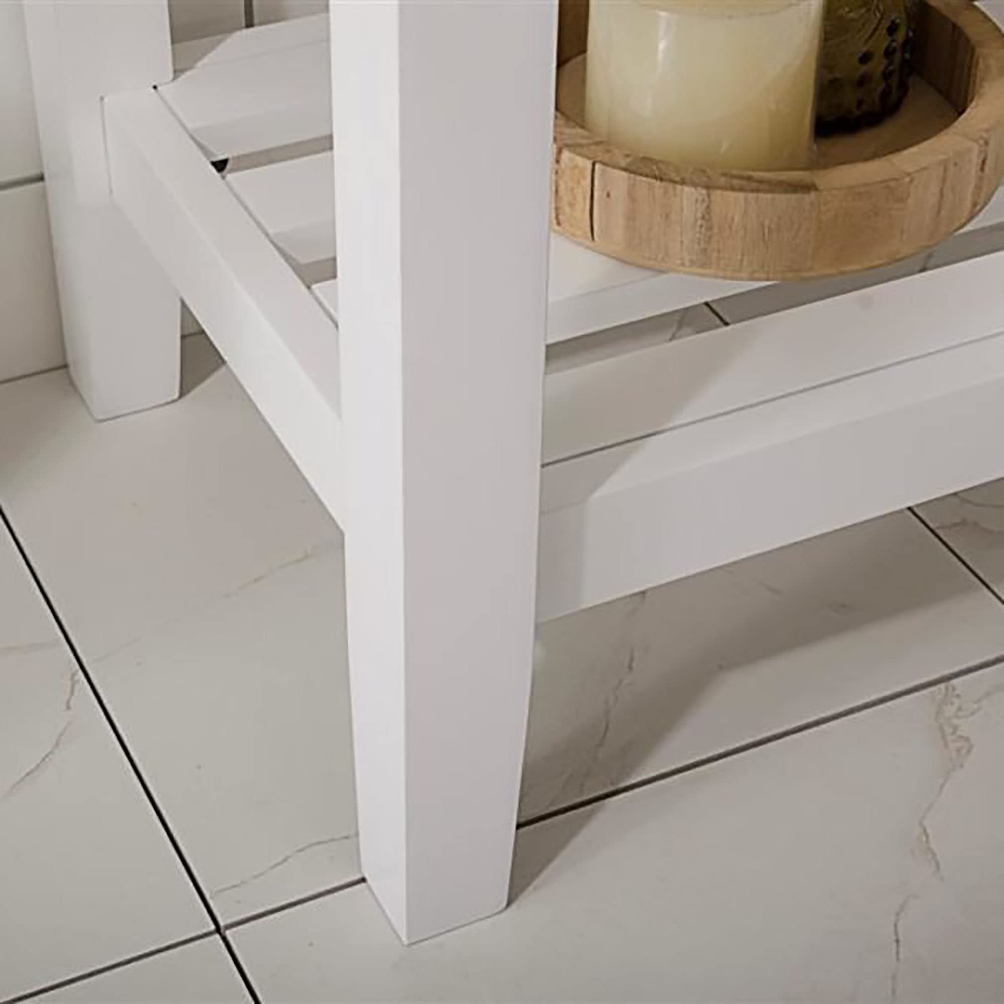 Legion Furniture 18-inch White Bathroom Vanity with Sink - Perfect for Small Bathrooms, Powder Rooms & Apartment Renovations
