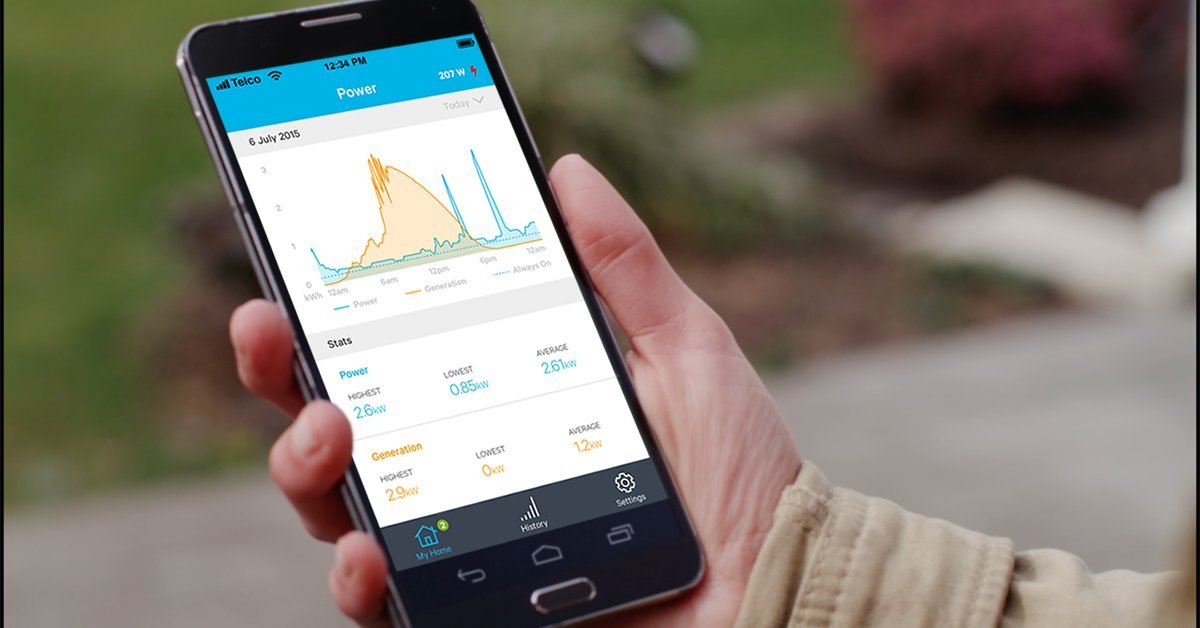 Neurio Home Electricity Monitor & Solar Expansion Kit - Real-Time Energy Usage Tracking for Smart Homes & Solar Panel Systems