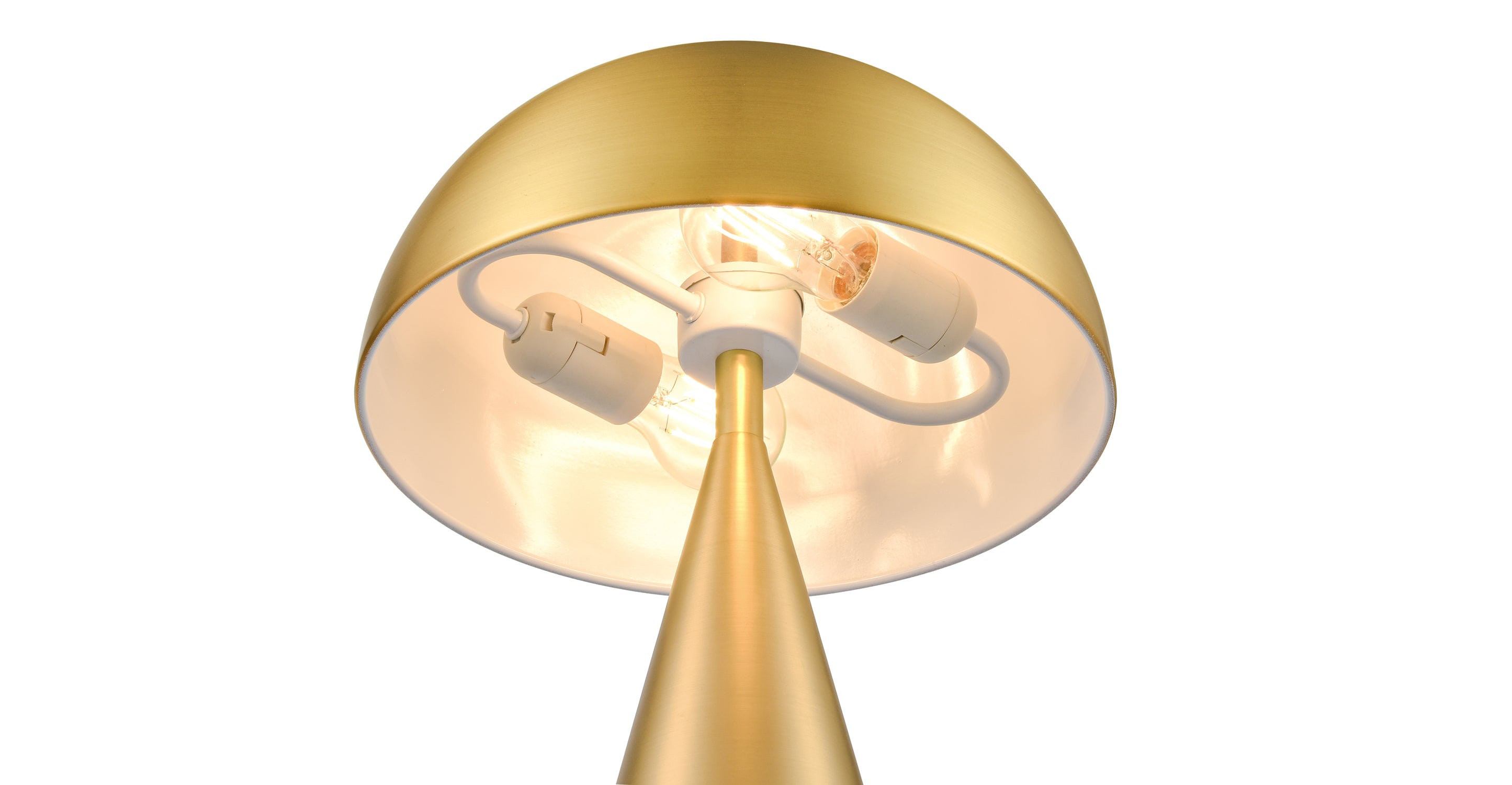 Modern Baby Table Lamp - Soft Night Light for Nursery, Kids Room & Bedroom - Dimmable LED Nightlight for Safe & Comfortable Sleep (White)