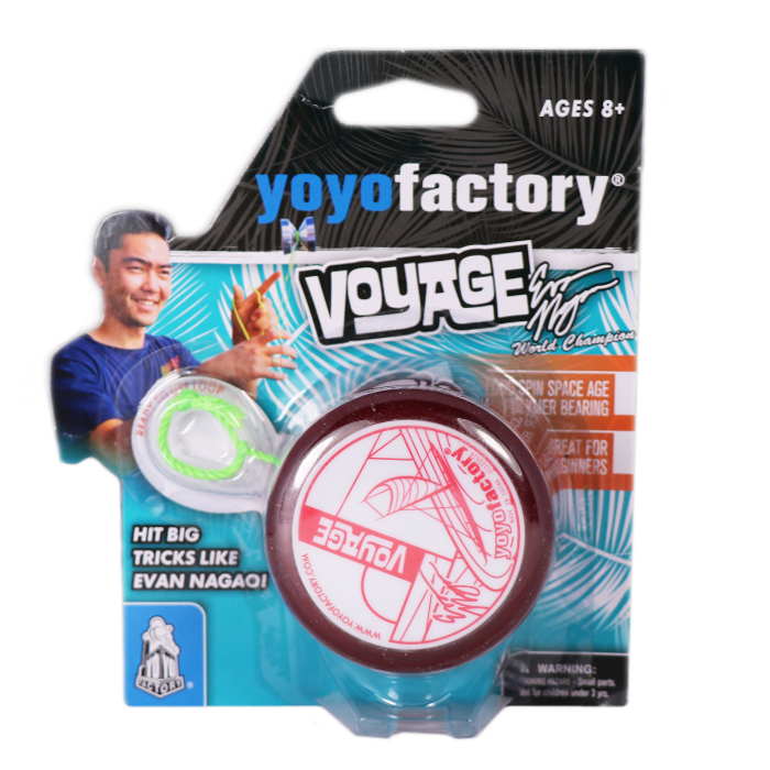 YoYoFactory Voyage Professional Yo-Yo for Beginners & Advanced Players - Perfect for Tricks, Competitions & Outdoor Play