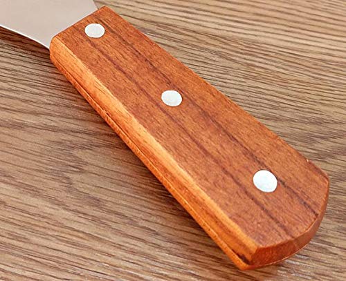 WOIWO 2PCS Stainless Steel Spatula with Wooden Handle - Pizza Turner, Steak Flipper, Kitchen Baking Utensil for Grilling, Frying & Serving - Perfect for BBQ, Camping & Home Cooking