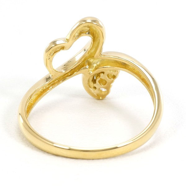18K Yellow Gold Diamond Ring for Women - Elegant Solitaire Engagement & Wedding Band - Perfect for Proposals, Anniversaries & Special Occasions