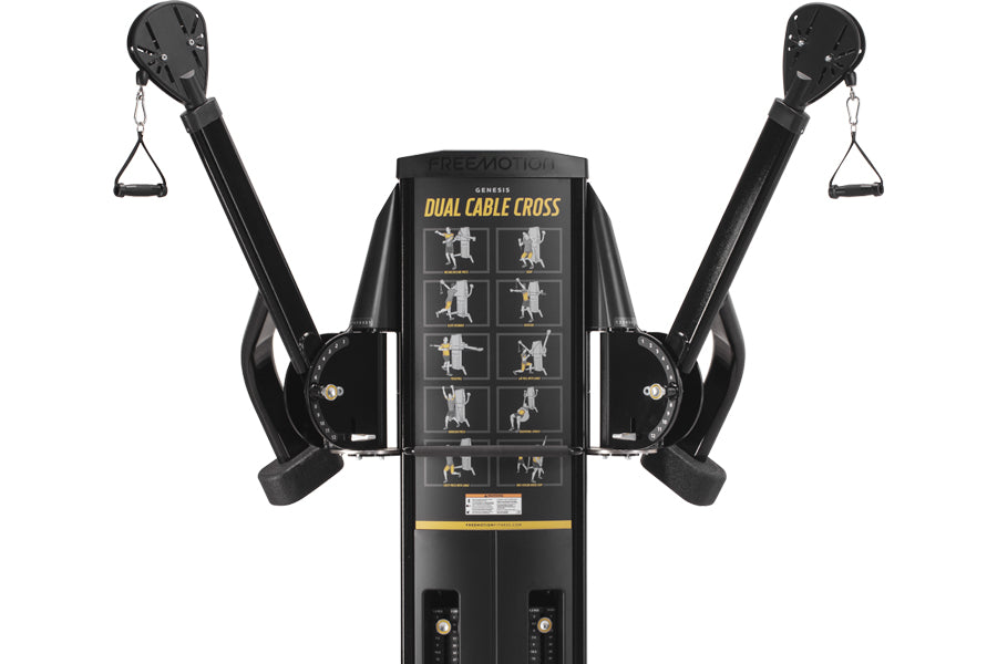 Freemotion Genesis G624 Dual Cable Cross Trainer - Full Body Workout Machine for Home Gym, Cardio & Strength Training | Perfect for Small Spaces & Fitness Enthusiasts