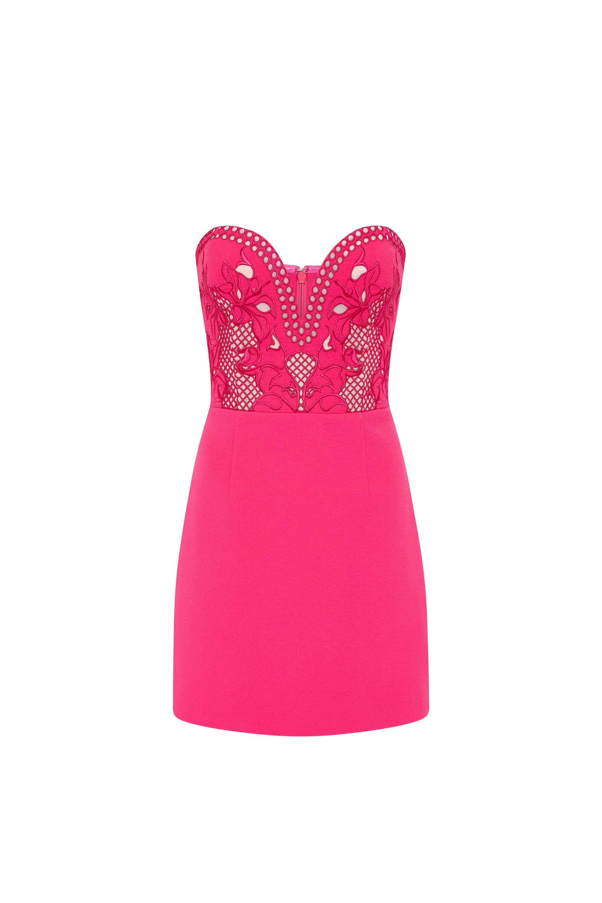 Claudia Mini Dress for Women - Flirty Raspberry Red Summer Party Dress | Perfect for Cocktail Parties, Date Nights & Beach Vacations