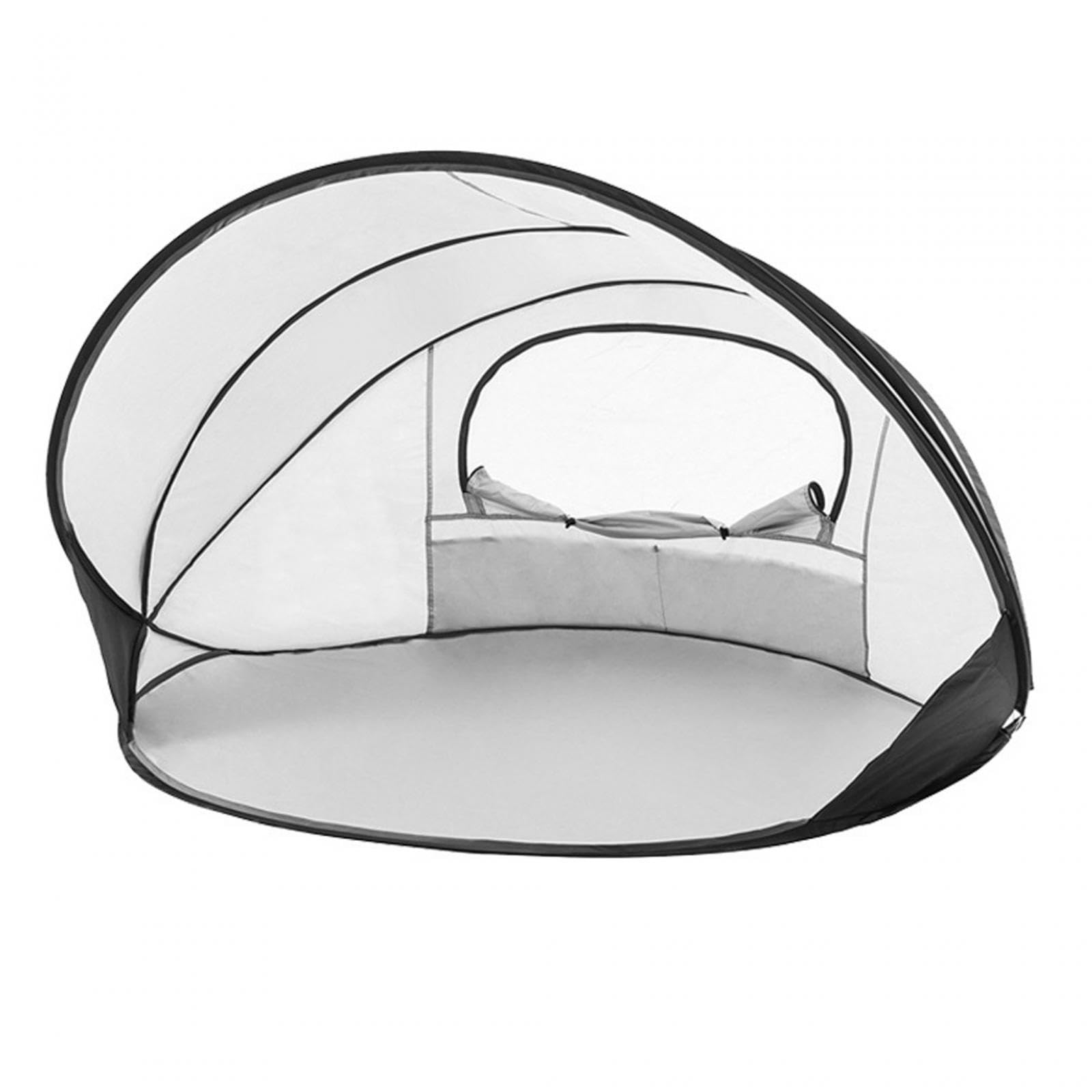 MagiDeal Portable Beach Tent for 2-3 People - Lightweight Sun Shade Canopy with Large Mesh Windows, Spacious Space for Picnic, Camping & Outdoor Activities | UV Protection & Easy Setup for Beach, Park & Backyard Use