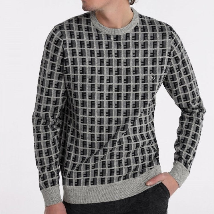 Bendorff Grey Pullover Sweater for Men & Women - Soft & Cozy Winter Knitwear for Casual Outfits & Cold Weather