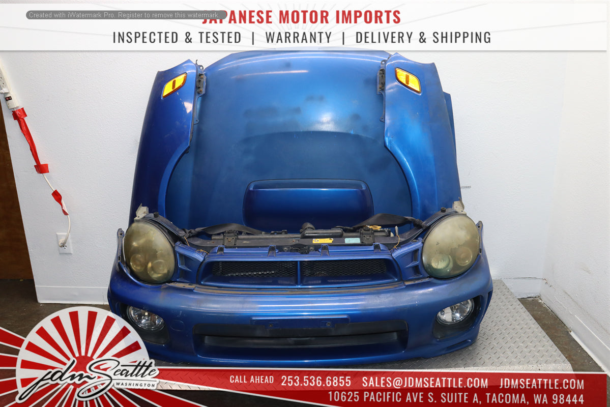 2001-2003 Subaru WRX Impreza Bugeye Front End Nose Cut Conversion Kit - JDM Style Body Conversion for WRX/STI - Perfect for Car Restoration & Custom Builds